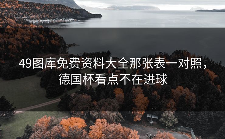 49图库免费资料大全那张表一对照，德国杯看点不在进球